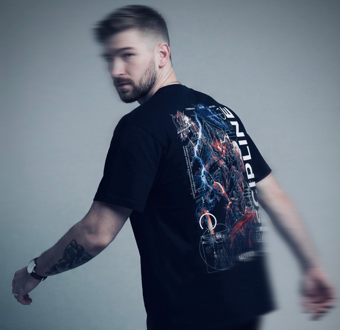 Vintage Discipline Frayed Tee